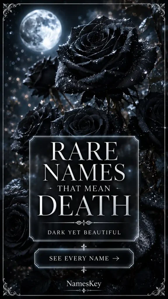 Rare names that mean death