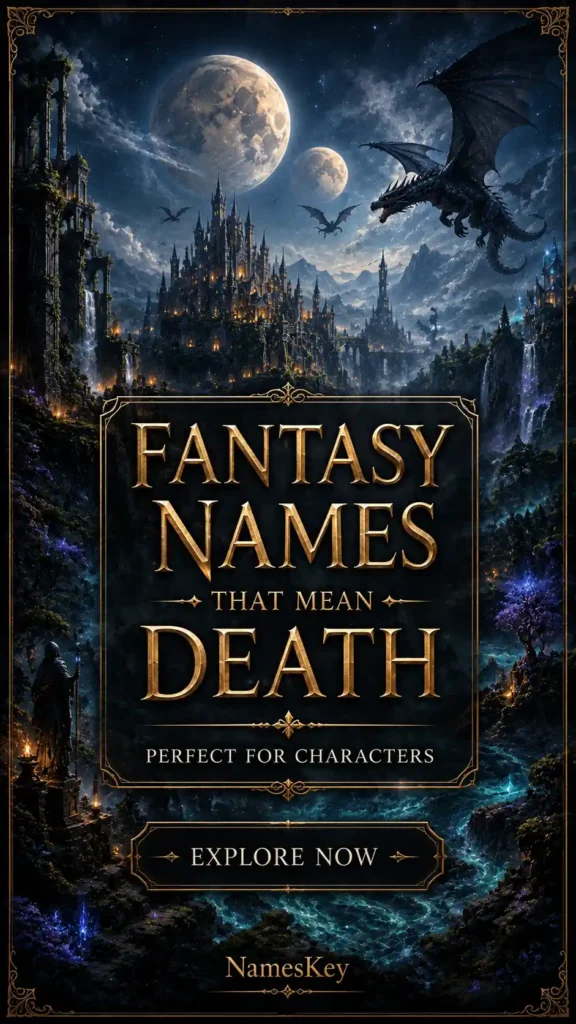 fantasy names that mean death