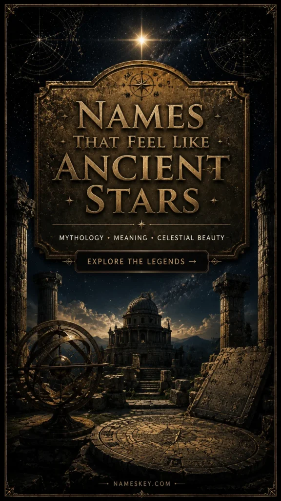 Names that feel like ancient stars