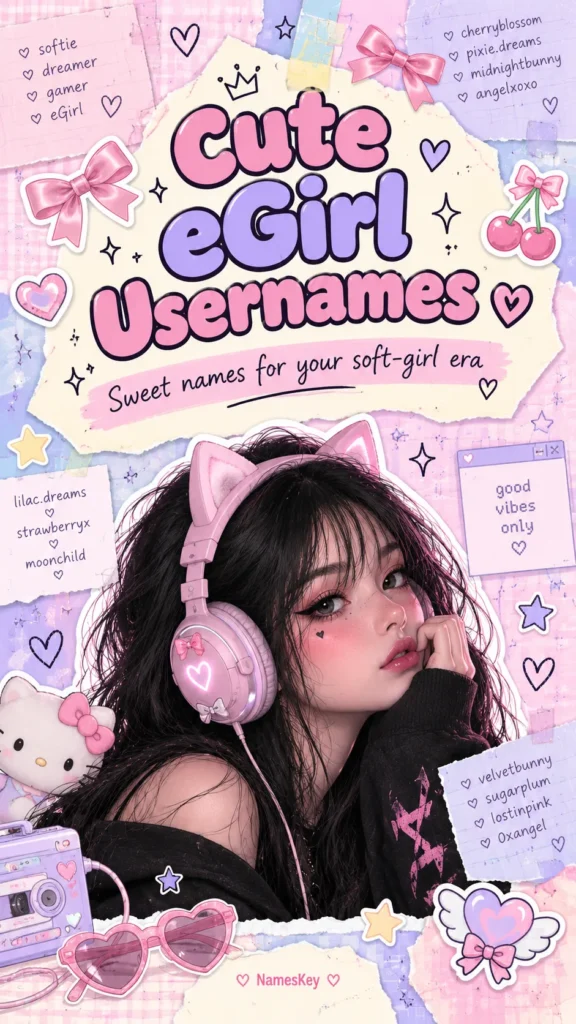 A list of cute egirl usernames